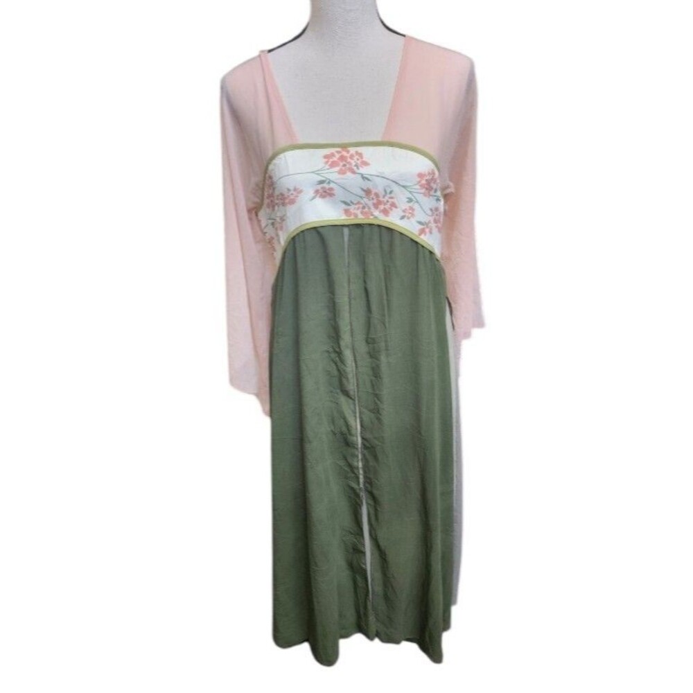 Chinese Hanfu Tang-style Dress QiXiongRuQun US Size 4 Flowy